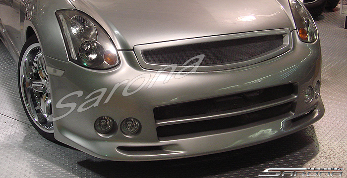 Custom Infiniti G35 Coupe Front Bumper  (2003 - 2007) - $690.00 (Part #IF-001-FB)